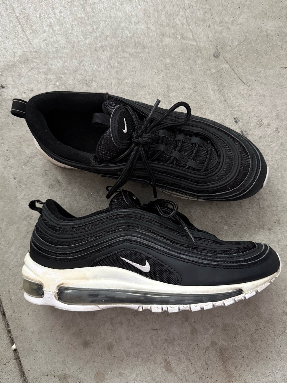 Men’s Nike Air Max 97 Black White Sneakers